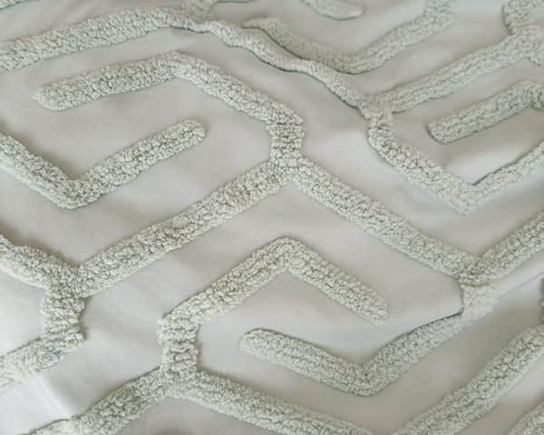 100% Polyester Yarn Dyed Cut Jacquard visual depth Super soft Fabric